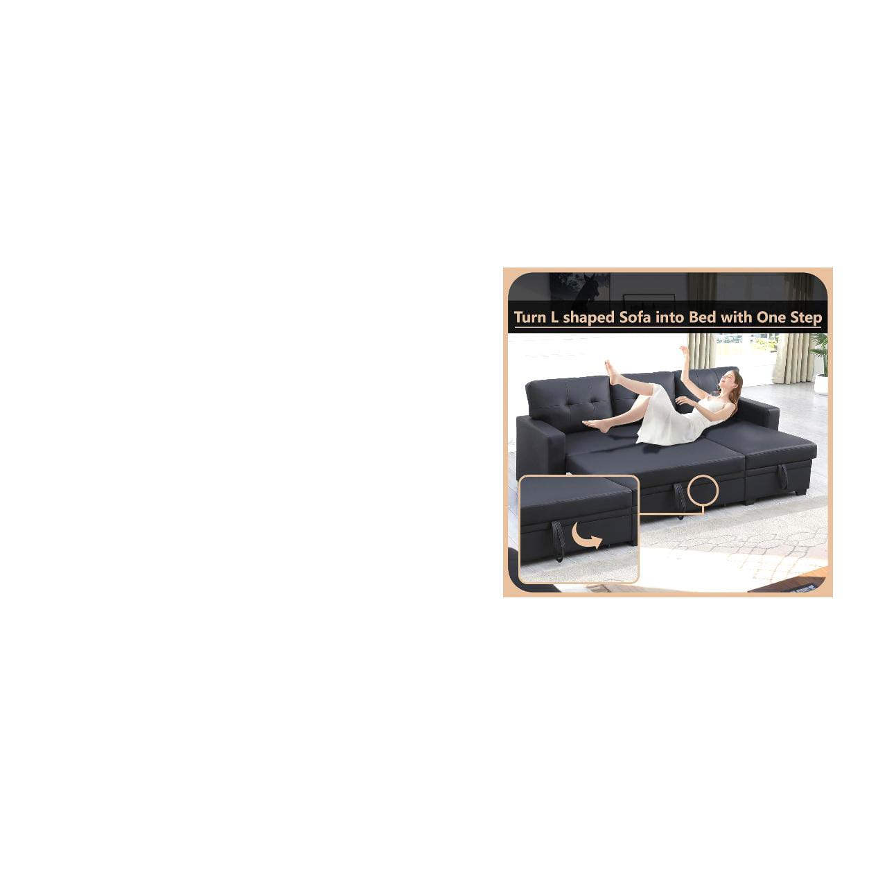 NAD 5016 Sofa L-Shape with storage
